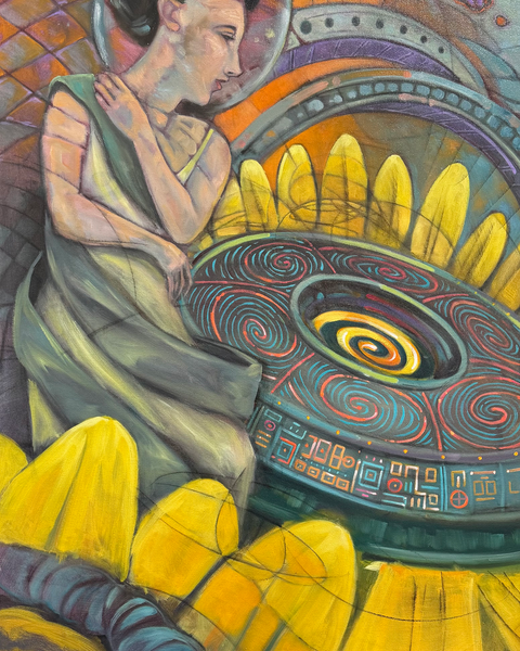 Sunflowers Ii Art | Visibleman Arts