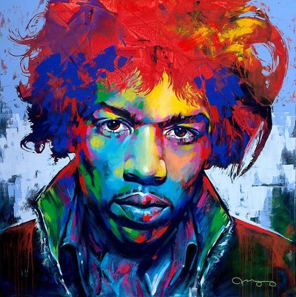 Jimi Hendrix 6 (Original) Art | J. Magurany Studios Inc. Jimi Hendrix 6 (Original) Art | J. Magurany Studios Inc.