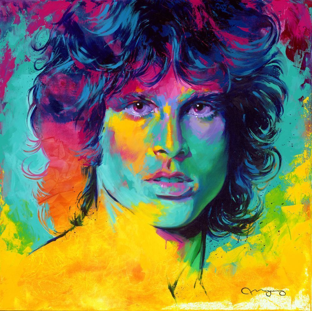 Jim Morrison 2 Art | J. Magurany Studios Inc.