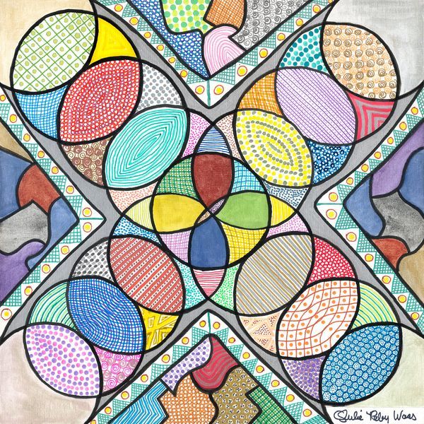 Intersection Art | Intuitive Abstract Art by Julie