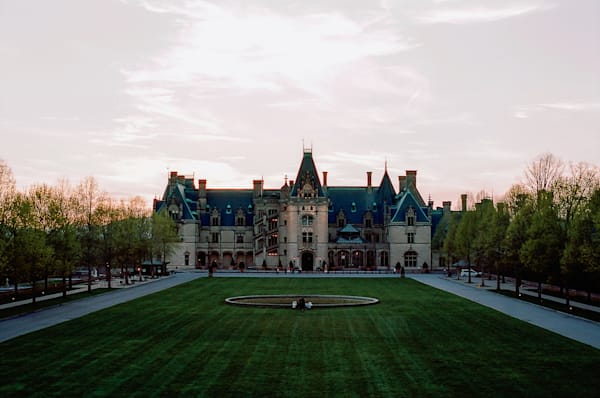 The Biltmore House At Sunset  Biltmore Estate Series Art | Wild at Heart Art