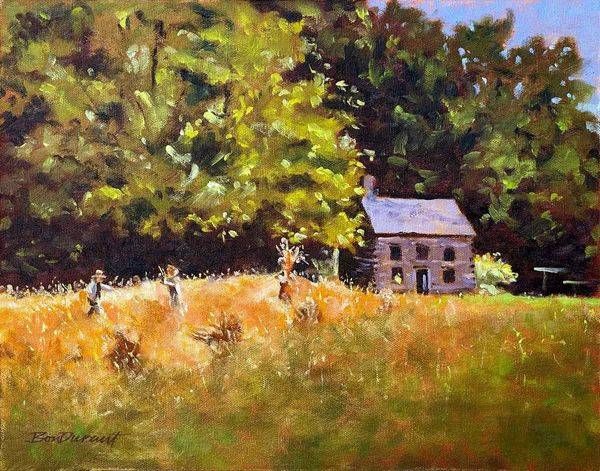Wheat Harvest Art | Steve BonDurant Fine Art LLC