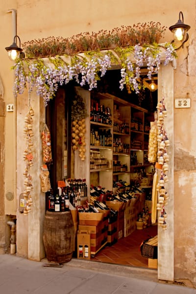 Montalcino Wine Shop Photography Art | Dana Echols Photography 
