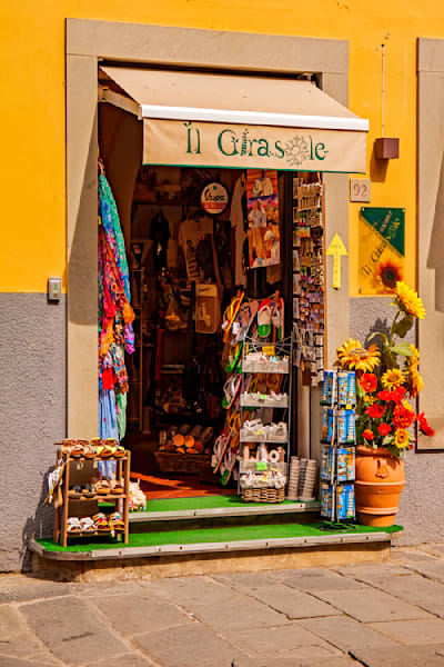 Shop Entrance Cinque Terre Photography Art | Dana Echols Photography 