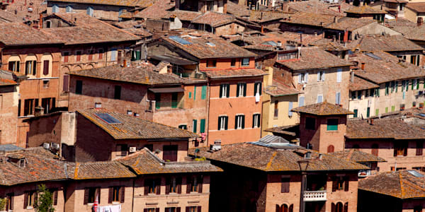 Siena Rooftops Photography Art | Dana Echols Photography 