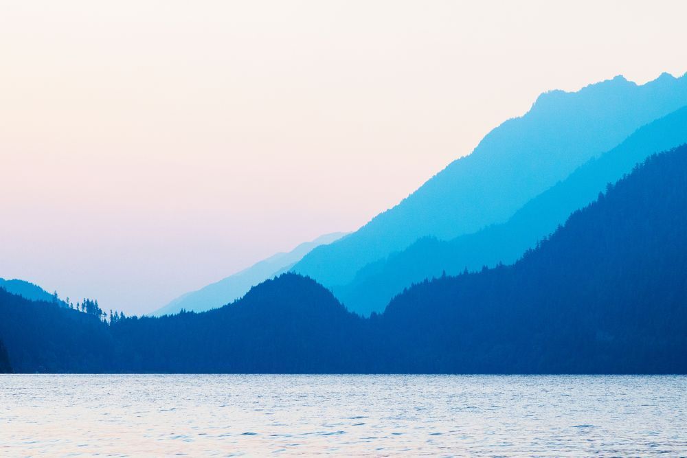 Lake Crescent Sundown Ii Photography Art | Dana Echols Photography 
