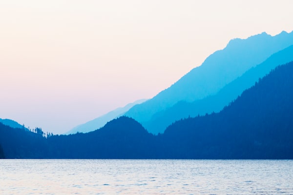 Lake Crescent Sundown Ii Photography Art | Dana Echols Photography 