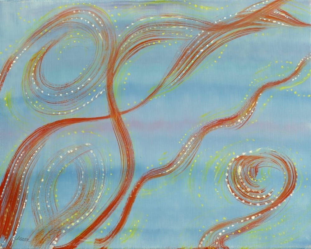 54 Orange Ribbons Gb 85mb Art | Aster's Art