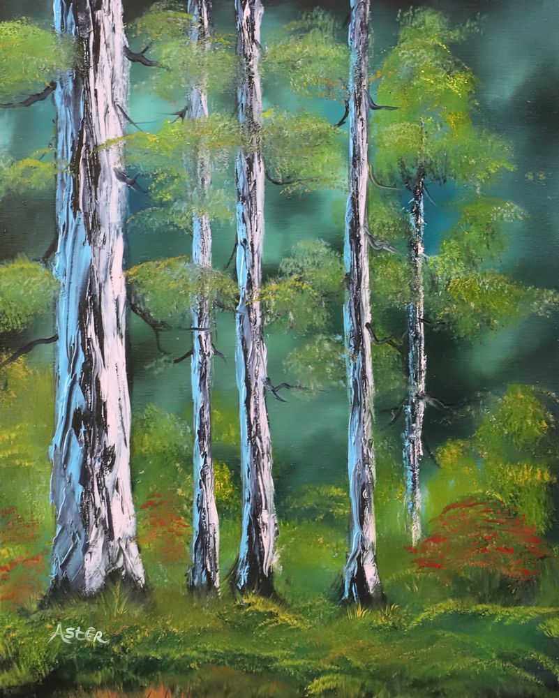 Forest Glow Art | Aster's Art