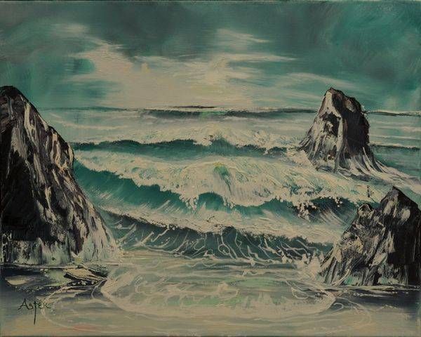 Stormy Seas Art | Aster's Art
