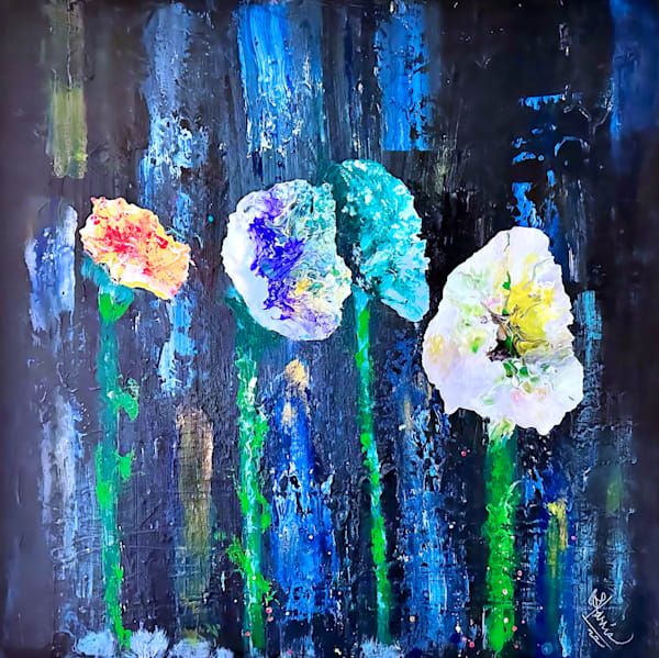 Bouquet Of Flowers Art | CL Eclectic Art