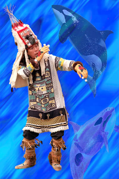 Tlingit And The Orca Photography Art | Art Beyond Control