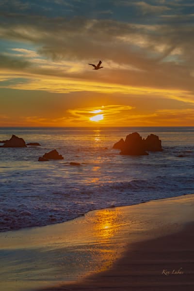 Malibu Sunset Photography Art | Art Beyond Control