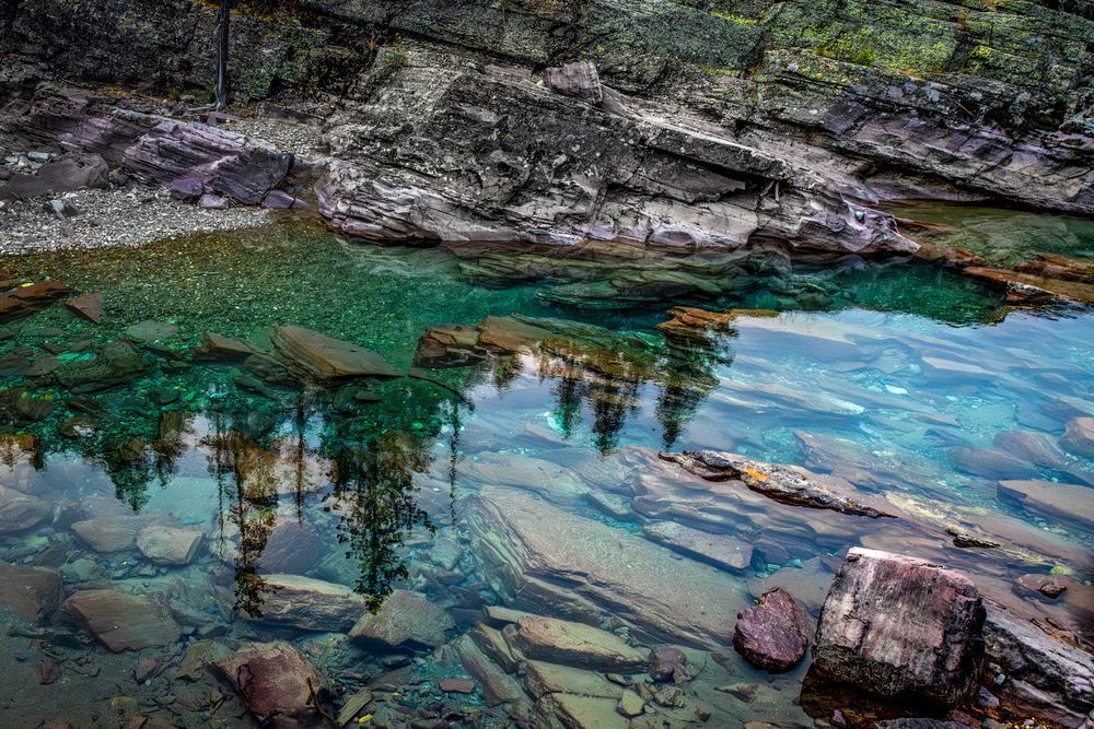 Mc Donald Creek, West Glacier Photography Art | Kim Clune Daydreams