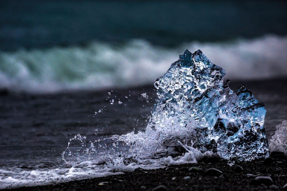Beach Diamond, Iceland Photography Art | Kim Clune Daydreams