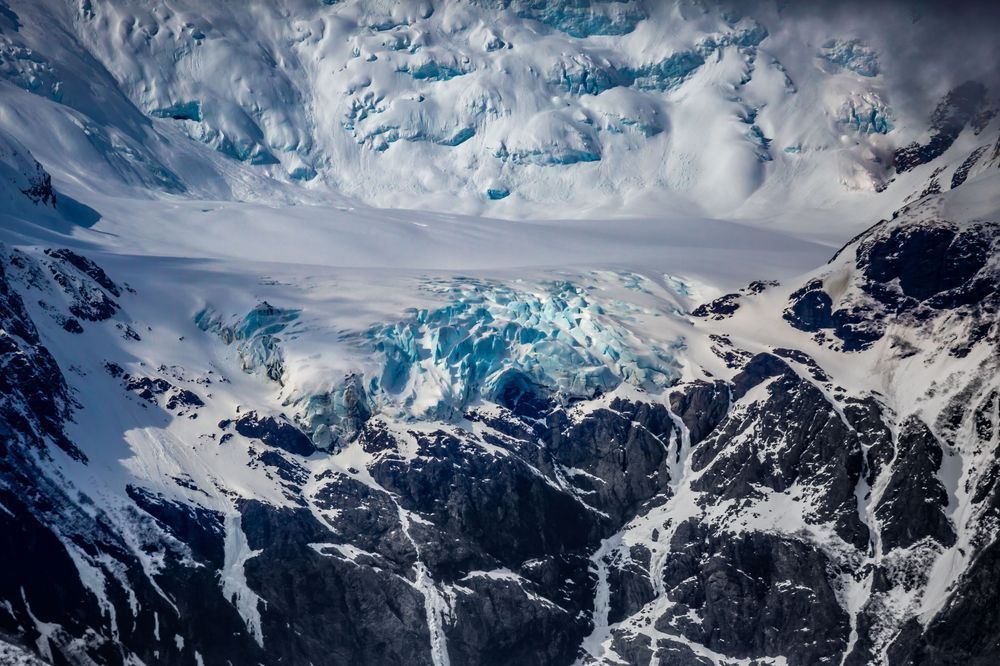 Snow On Ice, Alaska Photography Art | Kim Clune Daydreams