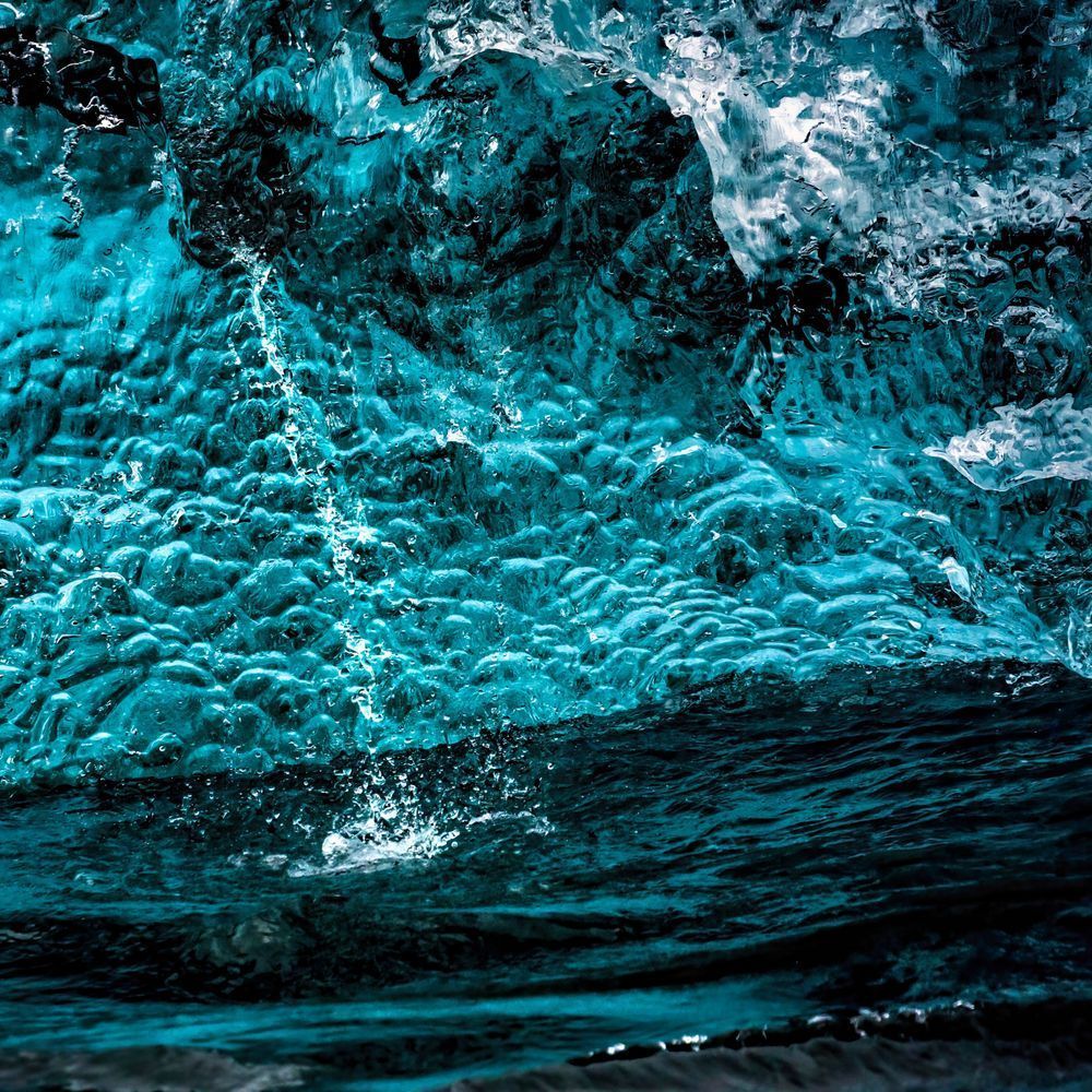 Glacial Leak, Iceland Photography Art | Kim Clune Daydreams