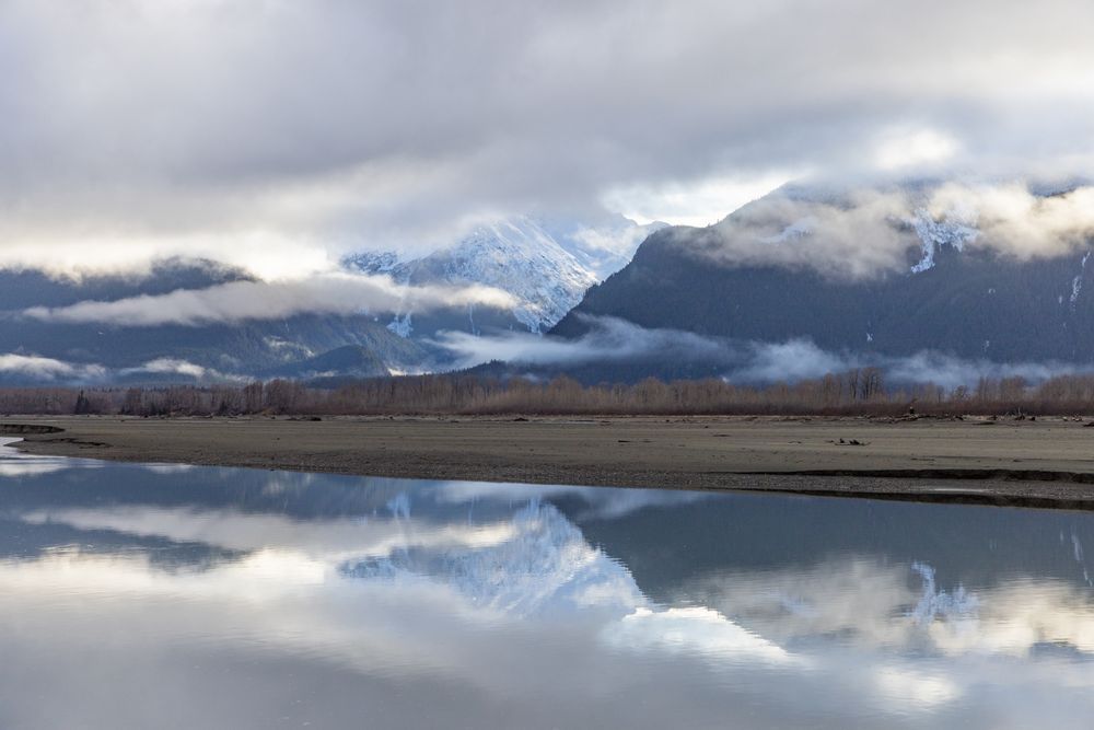 Double Range, Chilkat River, Haines, Ak Photography Art | Kim Clune Daydreams