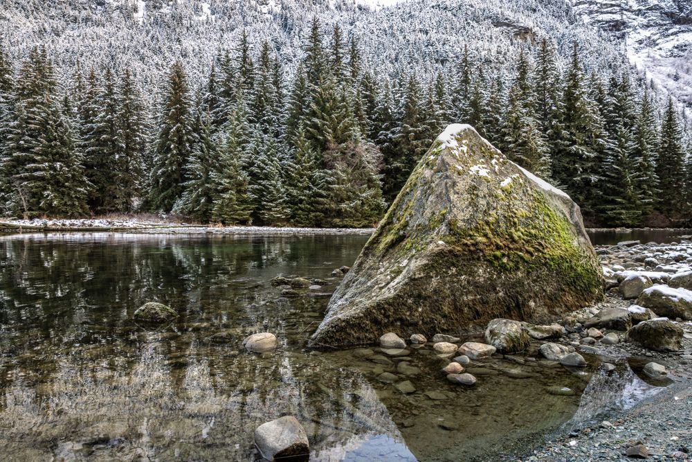 Erratic Stillness, Chilkoot Lake, Haines, Ak Photography Art | Kim Clune Daydreams