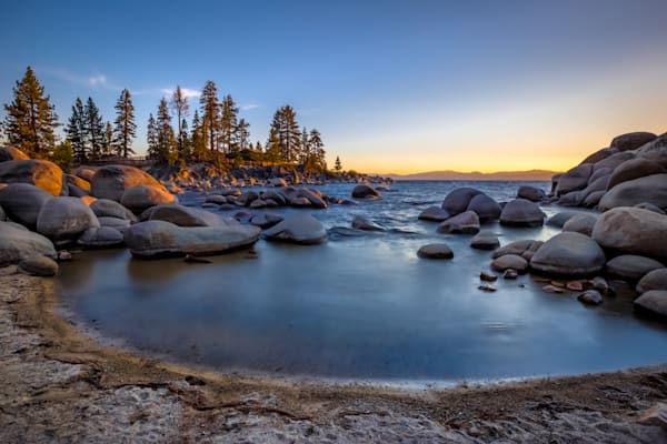Sand Harbor Sunset, Lake Tahoe