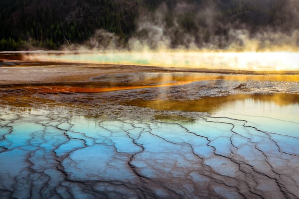 Grand Prismatic Steam, Yellowstone
