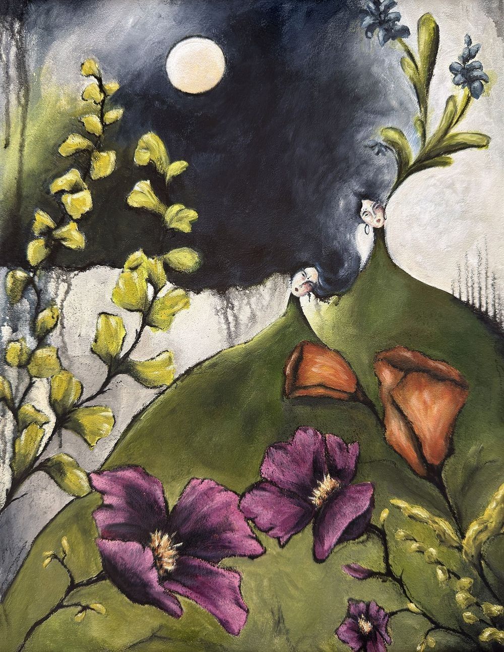 Together They Were Whole Divine Feminine Painting