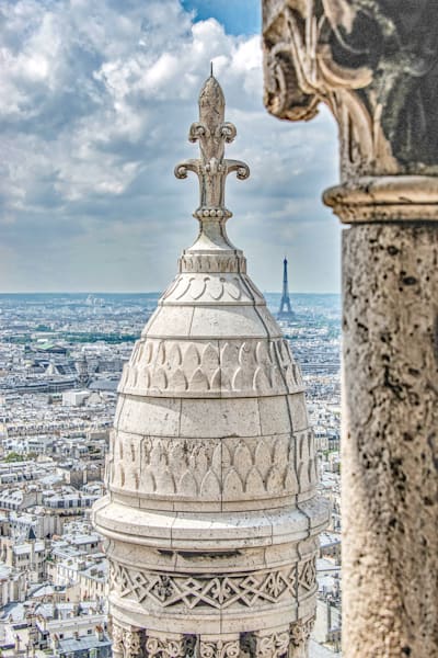 Eiffel's Gaze From The Sacré Cœur Photography Art | Sonoma Fine Photography