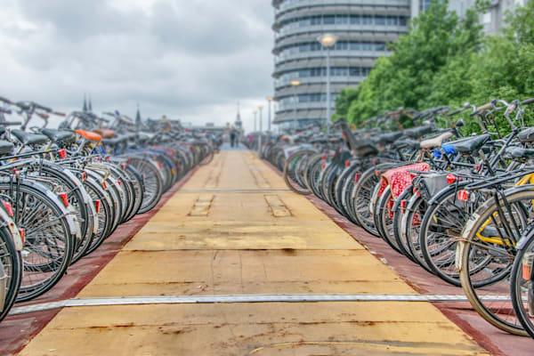 Bicycle Parking Photography Art | Sonoma Fine Photography