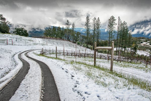 Sonoma Snowfall Photography Art | Sonoma Fine Photography