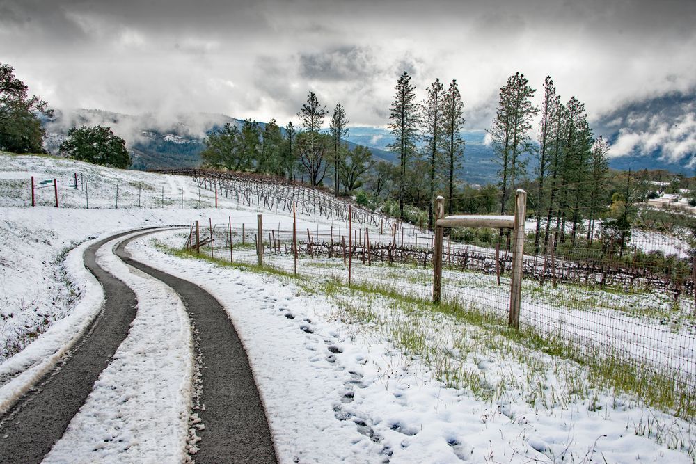 Sonoma Snowfall Photography Art | Sonoma Fine Photography