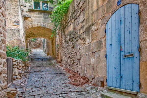 Cobblestone Alleyway Photography Art | Sonoma Fine Photography