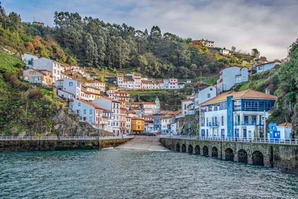 Cudillero Harbor Photography Art | Sonoma Fine Photography