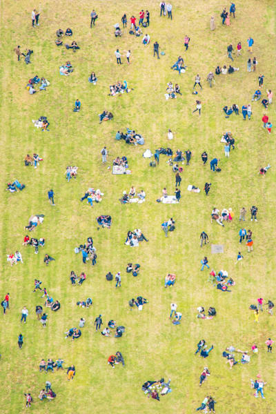 Champ De Mars From Above Photography Art | Sonoma Fine Photography
