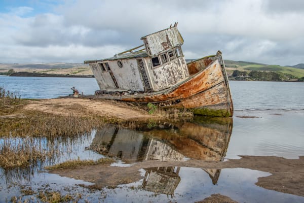 Abandoned Boat Photography Art | Sonoma Fine Photography