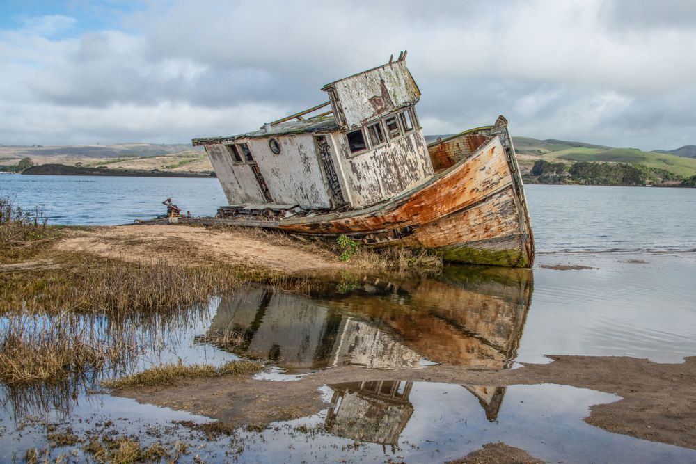 Abandoned Boat Photography Art | Sonoma Fine Photography