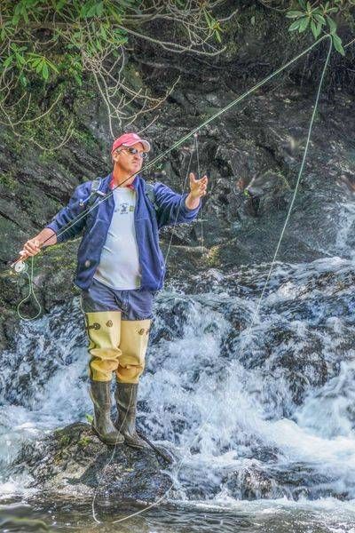 Fishing In The Rapids Photography Art | Sonoma Fine Photography