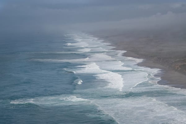 Foggy Surf Photography Art | Sonoma Fine Photography
