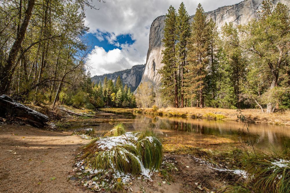 First Snow At El Capitan Photography Art | Sonoma Fine Photography