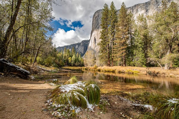 First Snow At El Capitan Photography Art | Sonoma Fine Photography