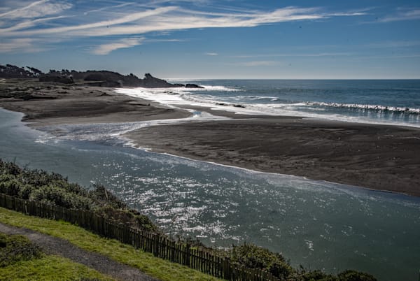 Gualala Rivermouth Photography Art | Sonoma Fine Photography