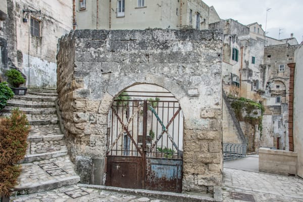 Entrance To Matera Photography Art | Sonoma Fine Photography