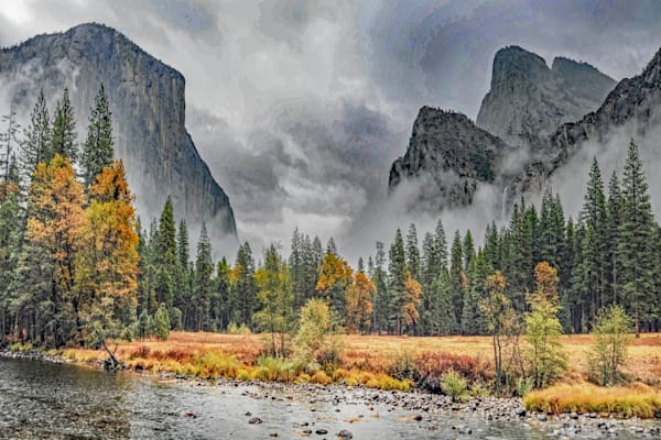 Granite Guardians Of Autumn Photography Art | Sonoma Fine Photography