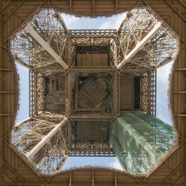 Eiffel From Below Photography Art | Sonoma Fine Photography