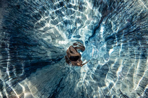 Fountain From Above Photography Art | Sonoma Fine Photography