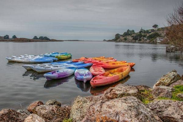Kayaks In Jenner Photography Art | Sonoma Fine Photography