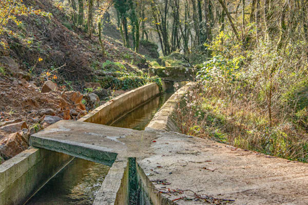 Irrigation Channel Photography Art | Sonoma Fine Photography