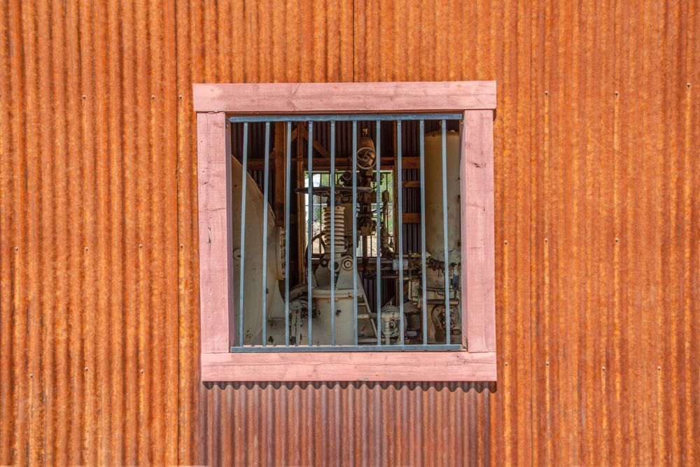 Orange Corrugation Photography Art | Sonoma Fine Photography