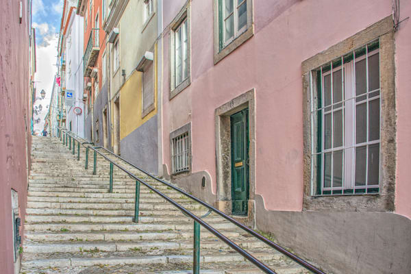 Lisbon Stairway Photography Art | Sonoma Fine Photography