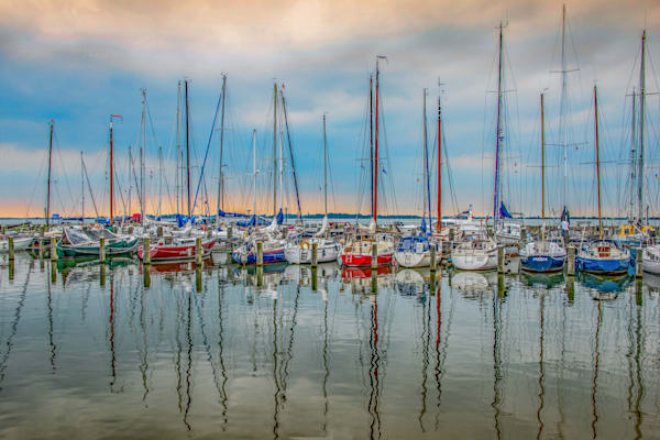 Harbor Hues At Dusk Photography Art | Sonoma Fine Photography