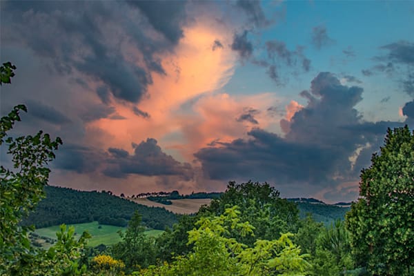 Dusk In Tuscany Photography Art | Sonoma Fine Photography